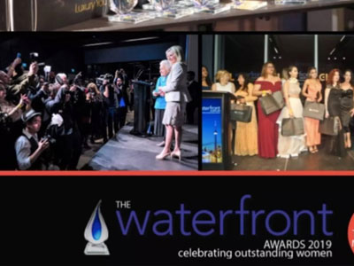 Amazing News! I have been nominated for a Waterfront Award for Entrepreneurship and Business.